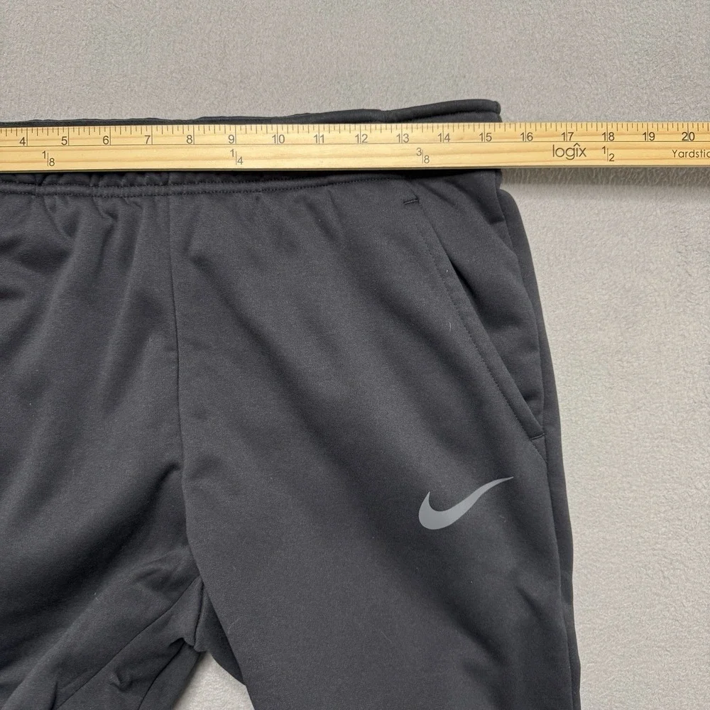Nike Therma Fit Joggers Mens Medium Black‎ Athletic Training Sweatpants